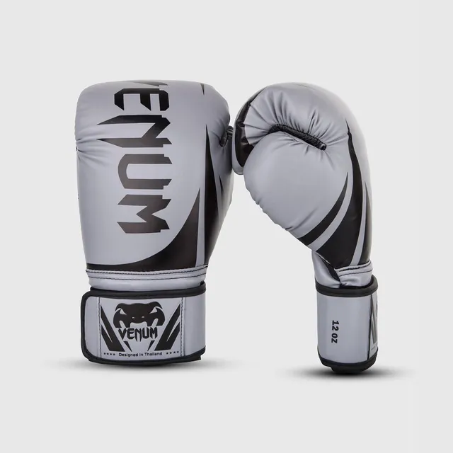 venum-challenger-2-0-boxhandschuhe-grau-schwarz image 1