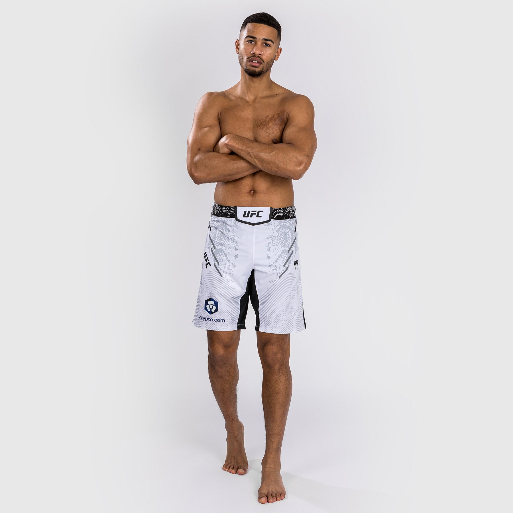 venum-ufc-adrenaline-authentic-fight-night-kampfshorts-herren-lange-passform-wei image 4