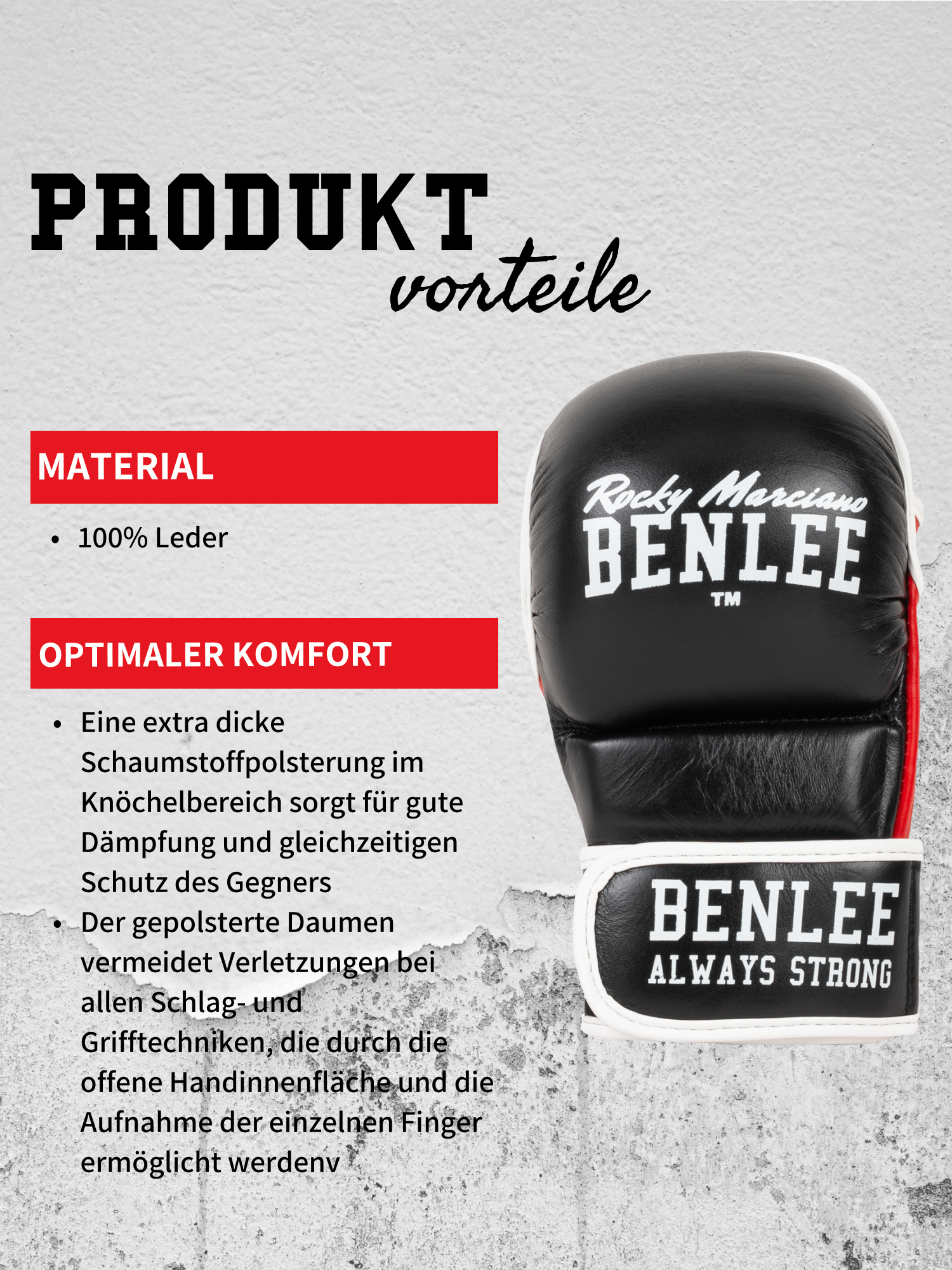 benlee-striker-mma-handschuhe-leder-trainingshandschuhe-mit-handgelenk-fixierung image 7