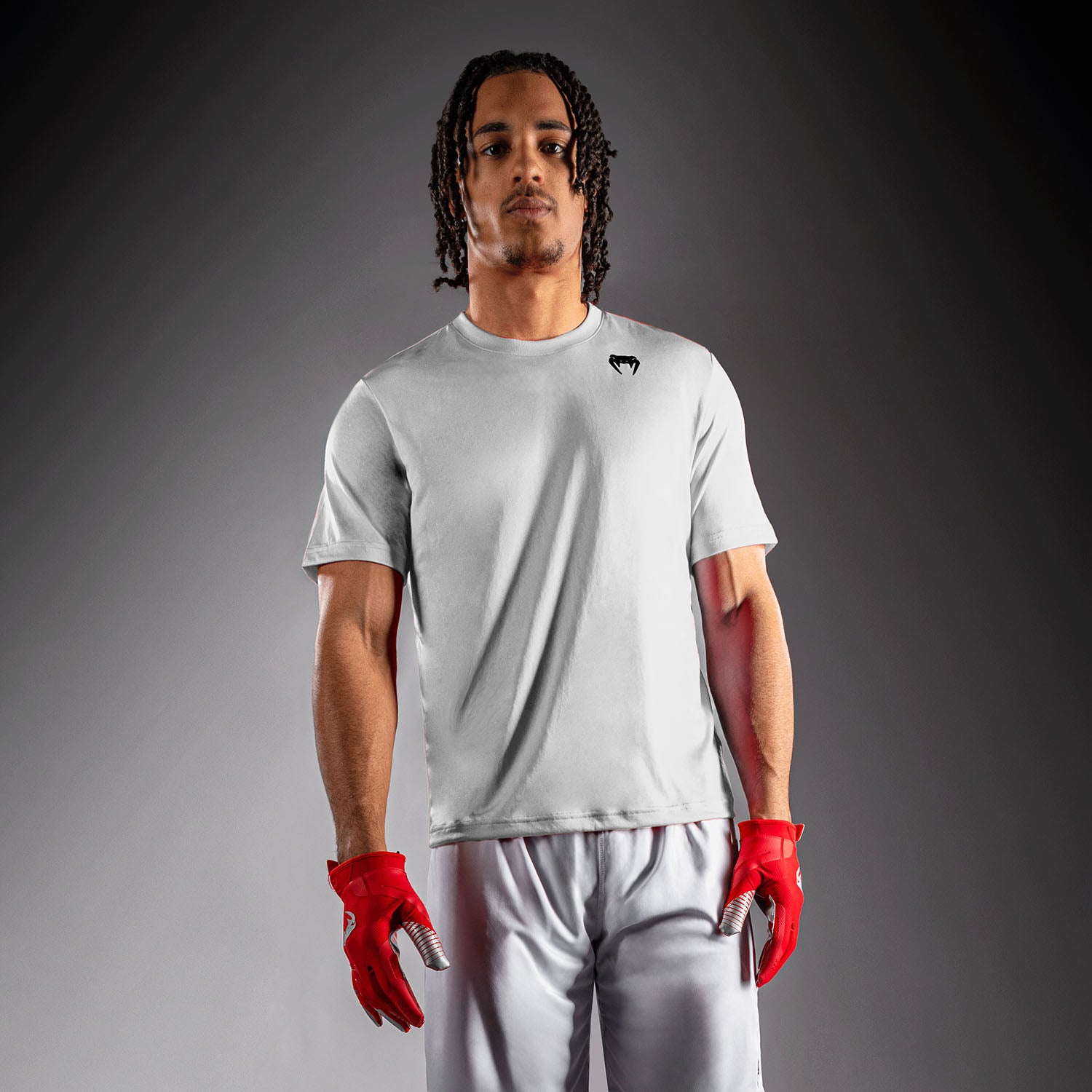 venum-lineup-performance-t-shirt-kurzarm-herren-wei-schwarz image 1