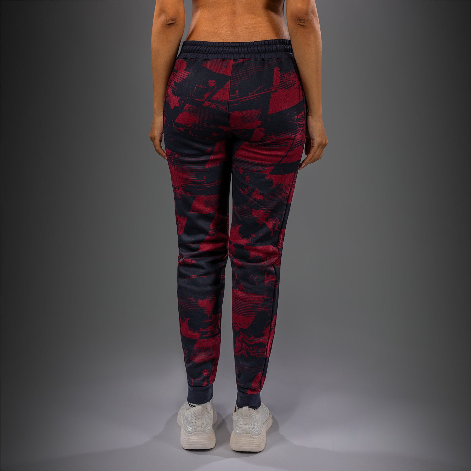 ufc-zenith-by-venum-authentic-fight-week-hose-damen-marineblau-burgunderrot-silb image 3