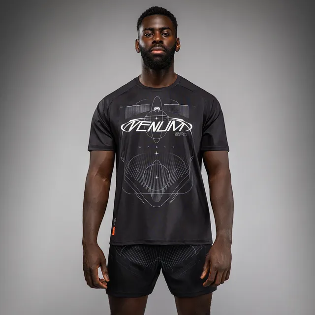venum-eclipse-dry-tech-t-shirt-schwarz-silber-herren-performance-shirt image 1