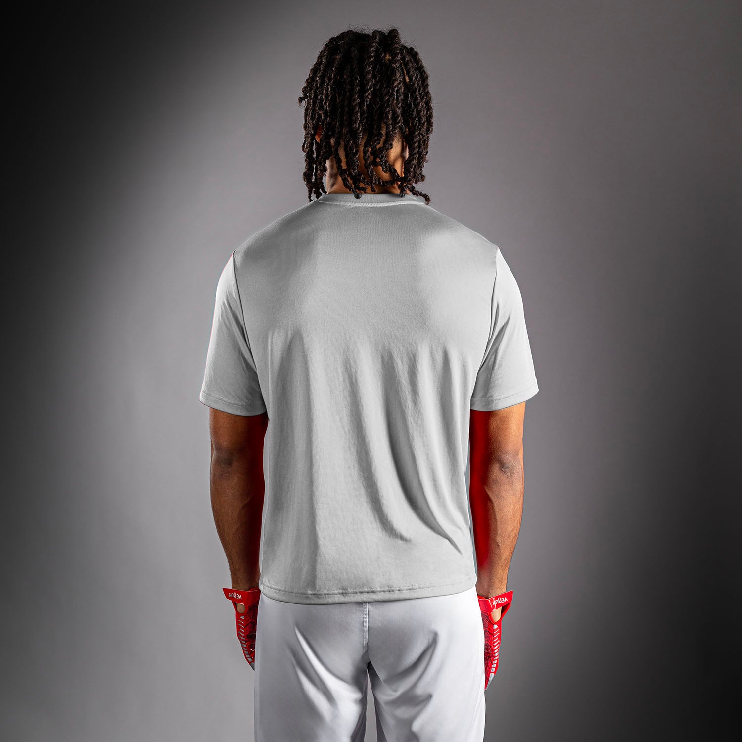 venum-lineup-performance-t-shirt-kurzarm-herren-wei-schwarz image 3