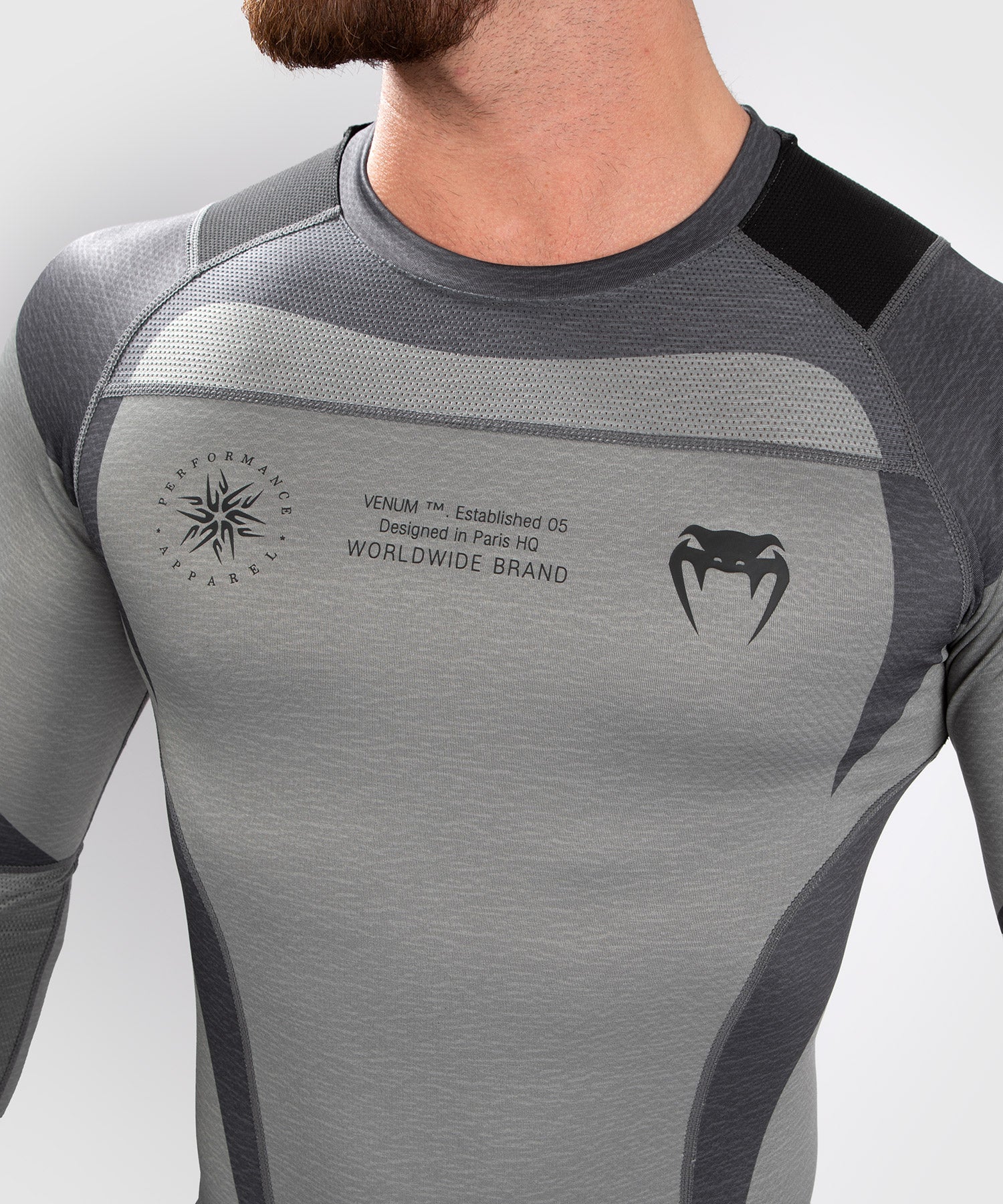 venum-stone-compression-shirt-langarm-mineralgr-n image 6