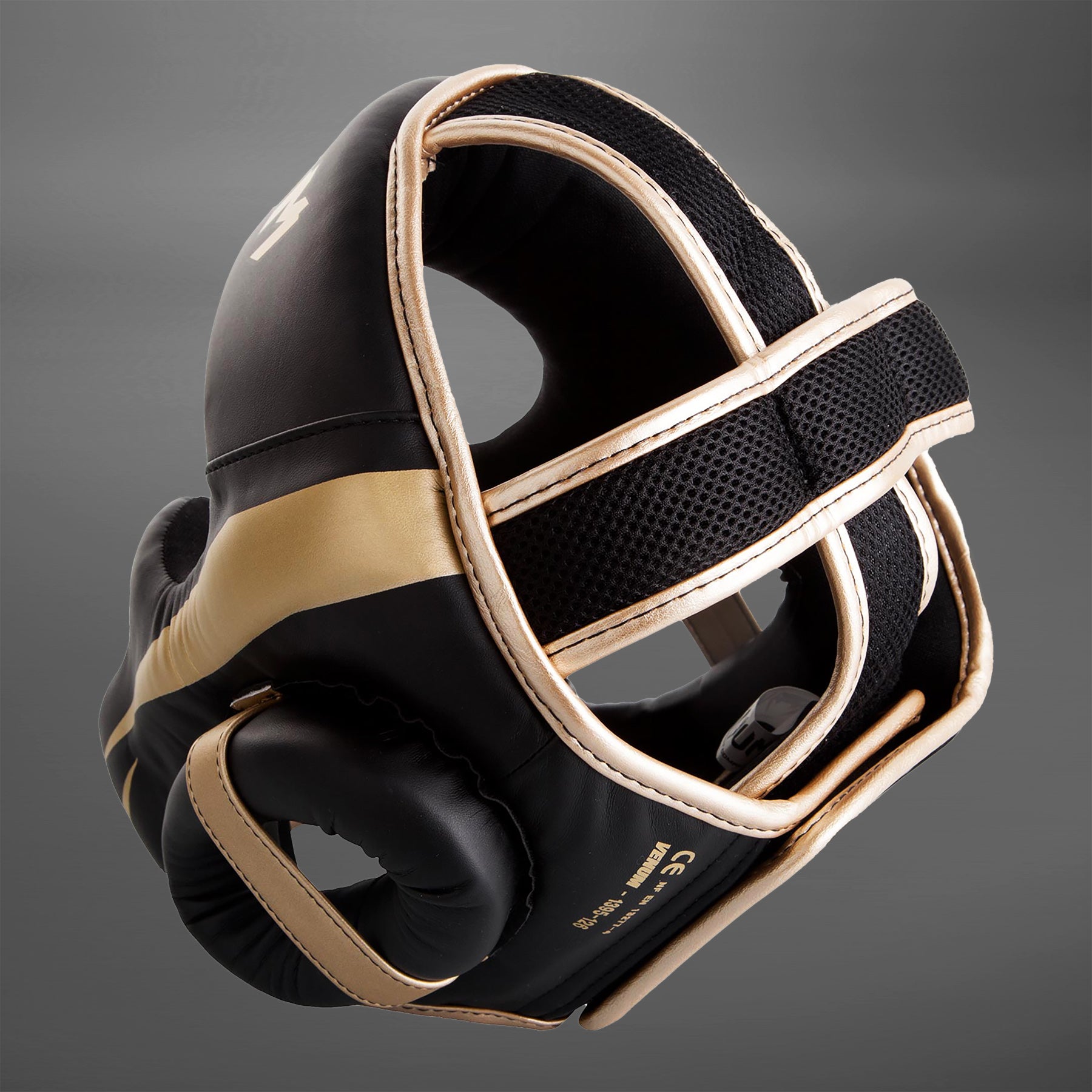 venum-elite-kopfschutz-schwarz-gold image 7