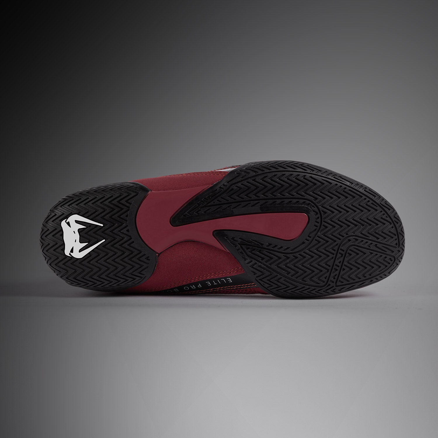 venum-elite-boxschuhe-burgund-silber image 5