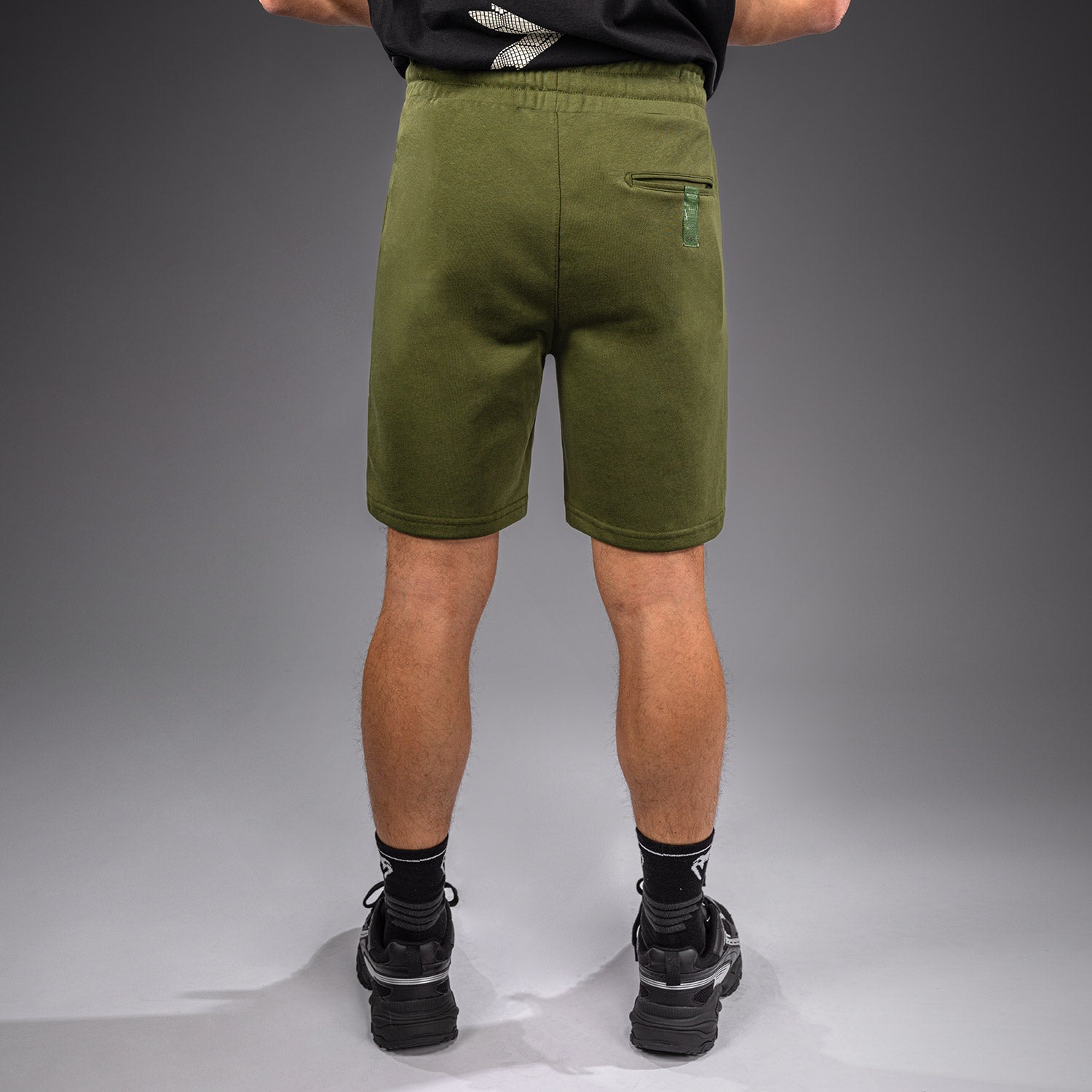 venum-classic-fleece-cotton-shorts-herren-khaki image 4