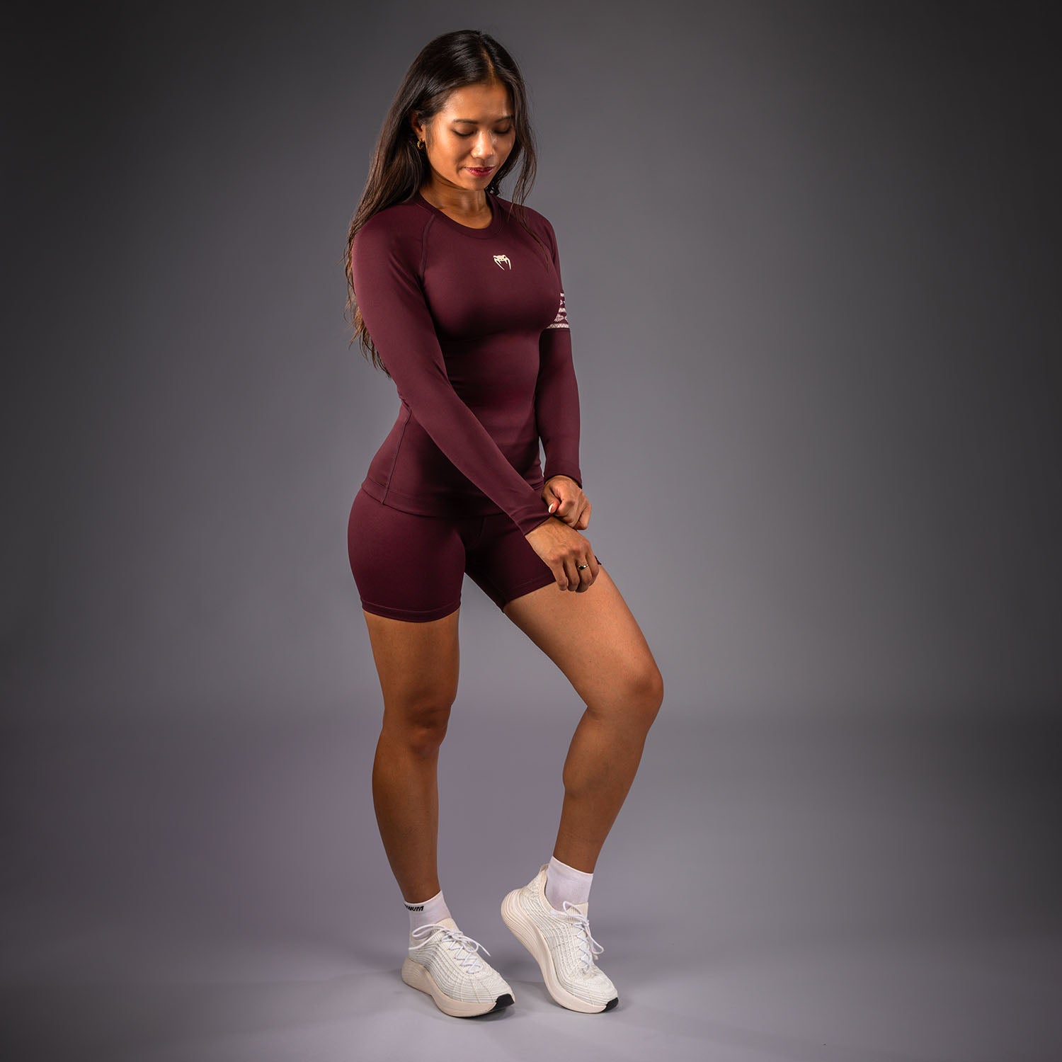 venum-talisman-langarm-rashguard-pflaume image 4