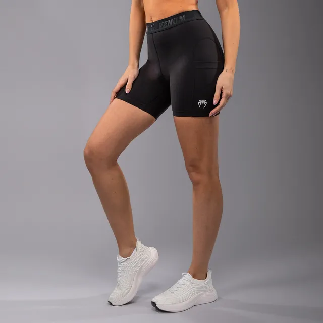 venum-elevate-lange-vale-tudo-shorts-damen-schwarz image 1