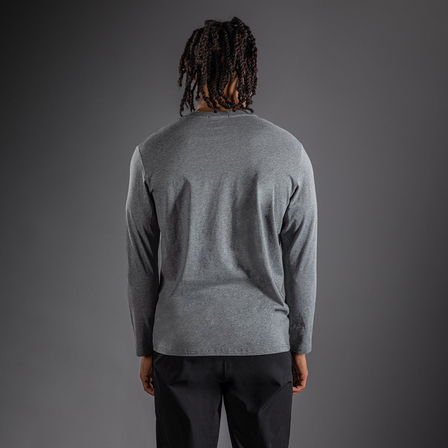 venum-lineup-langarm-t-shirt-f-r-herren-m-lange-grau-wei image 4