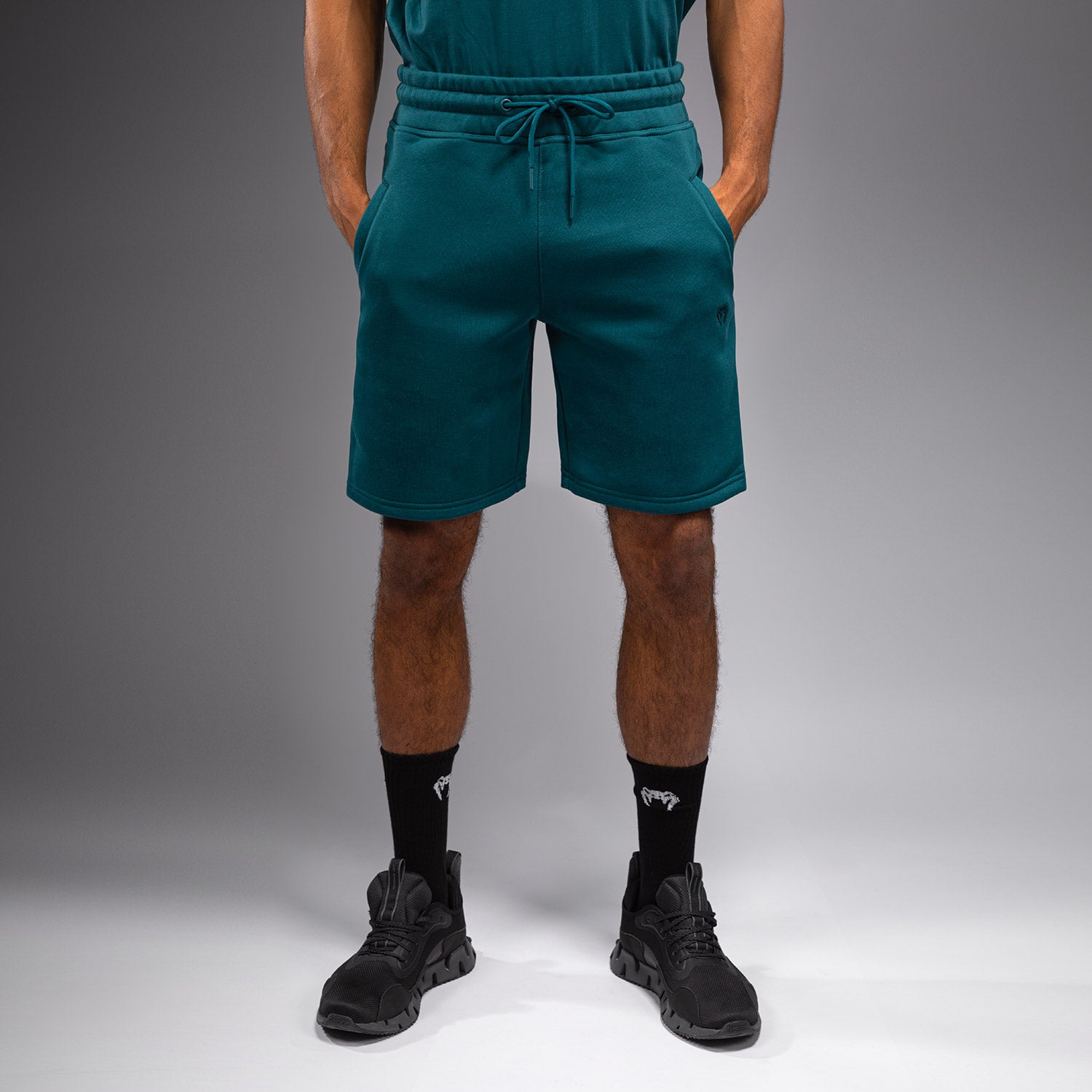 venum-silent-power-baumwollshorts-herren-pfauengr-n image 4