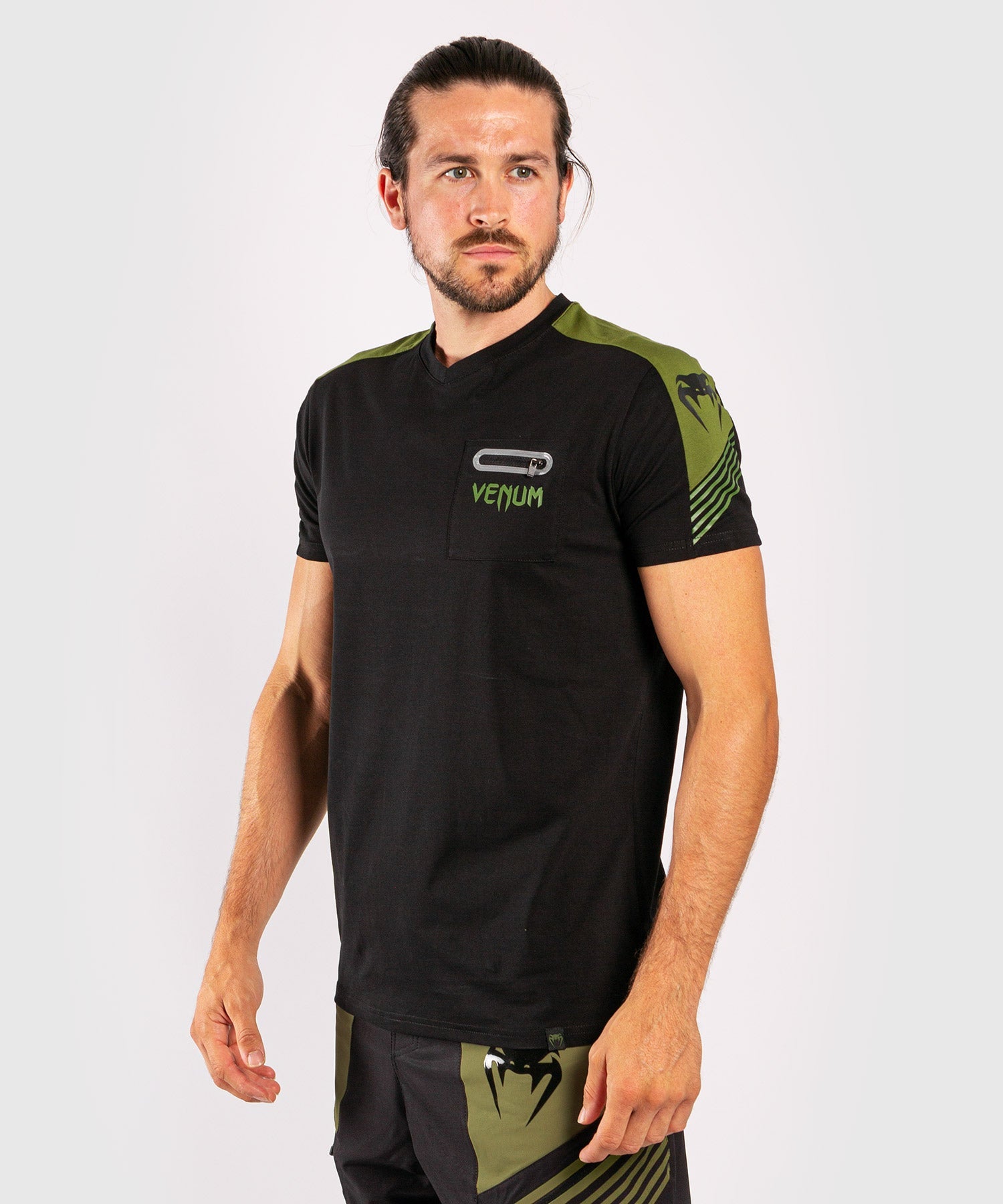 venum-cargo-t-shirt-schwarz-gr-n image 2