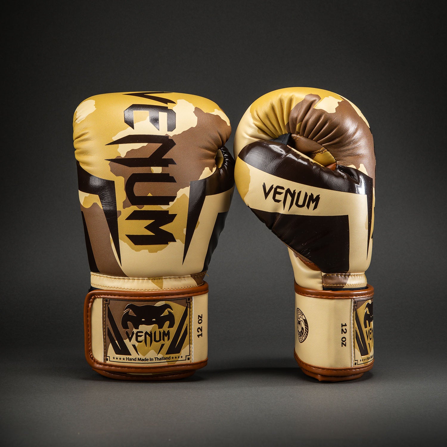 venum-elite-boxhandschuhe-hellbeige-braun image 2