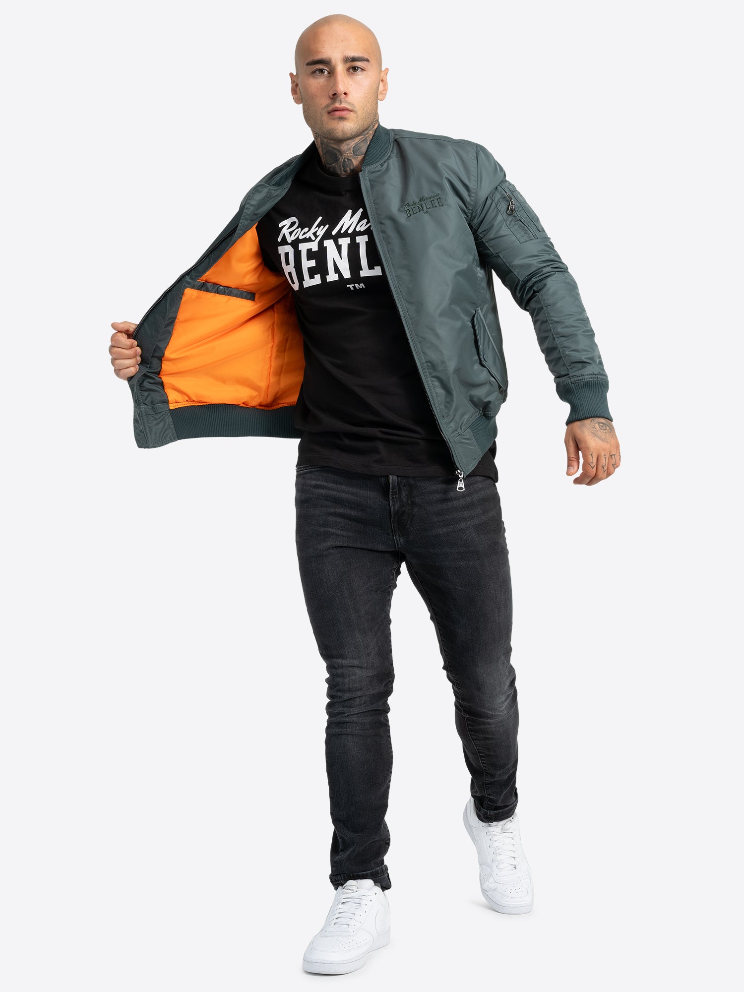 benlee-brisbane-bomberjacke-herren-bergangsjacke-leicht-gef-ttert image 2