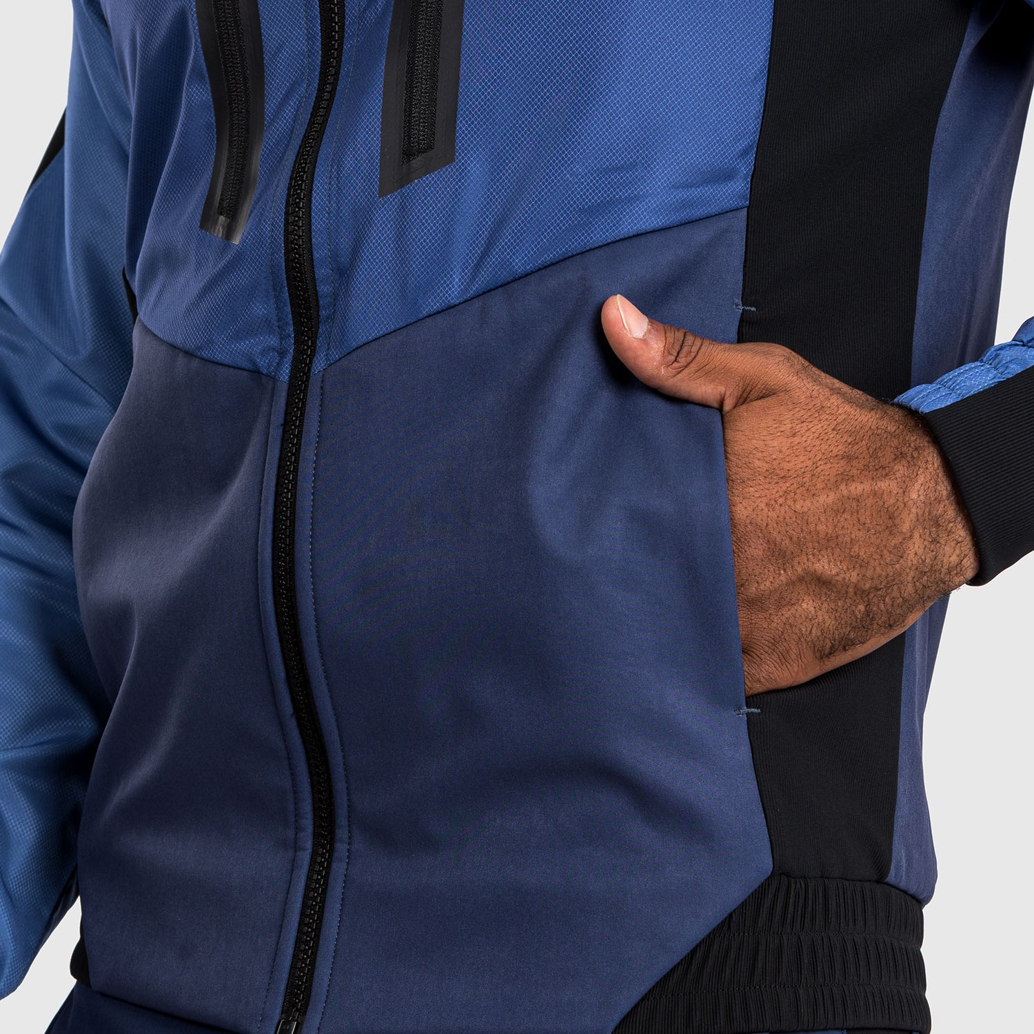 venum-laser-3-0-trainingsjacke-herren-schwarz-blau image 8