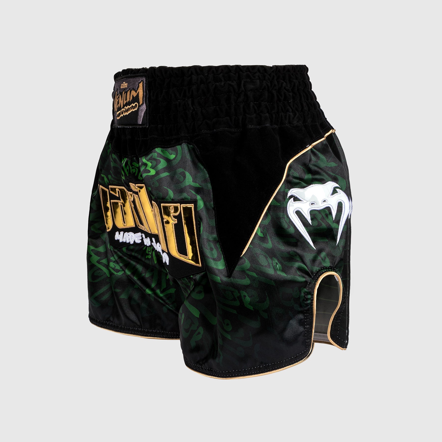 venum-attack-muay-thai-shorts-schwarz-gr-n image 2
