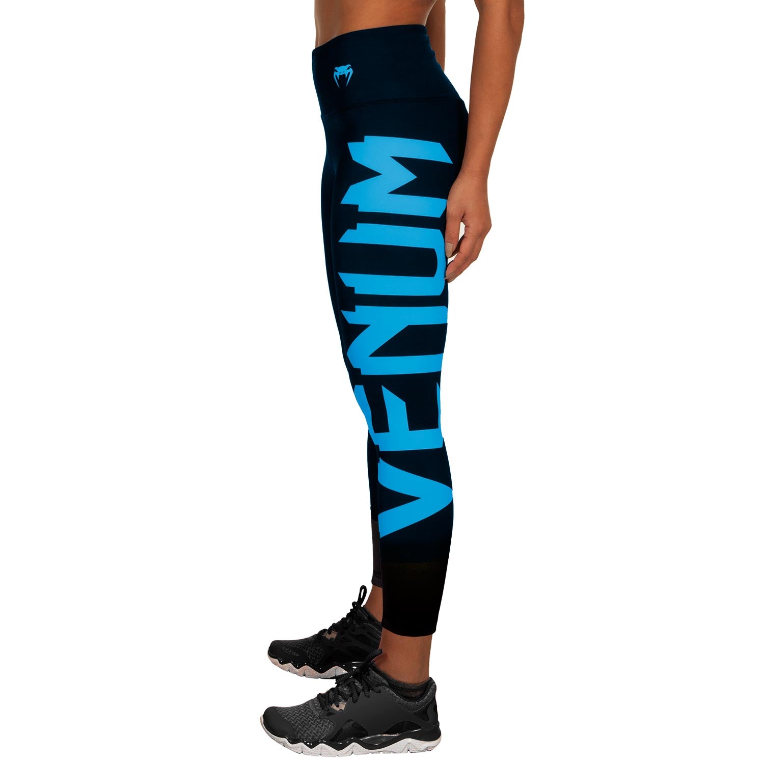 venum-giant-leggings-schwarz-cyan image 3