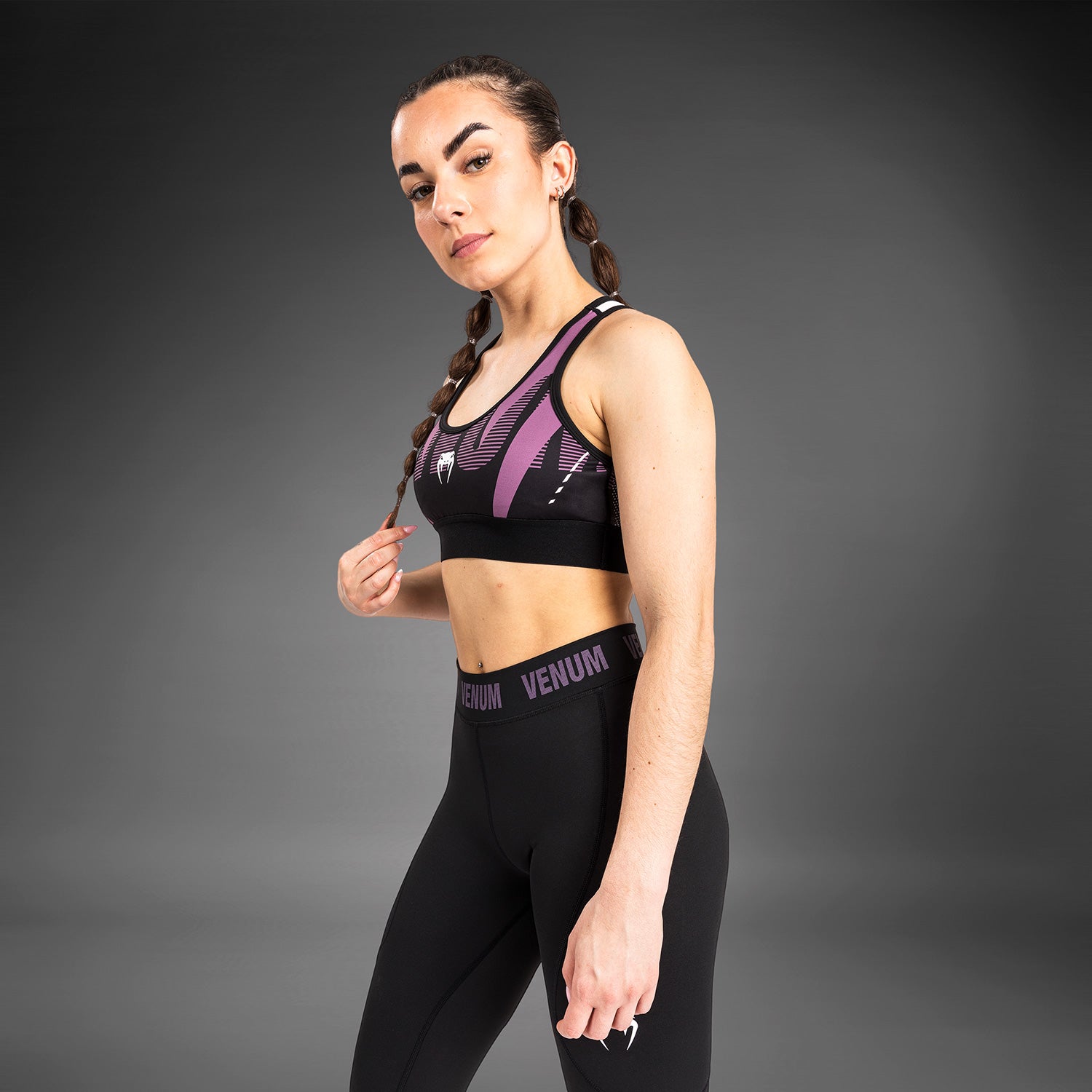 venum-adrenaline-sport-bh-f-r-frauen-purple-schwarz image 3