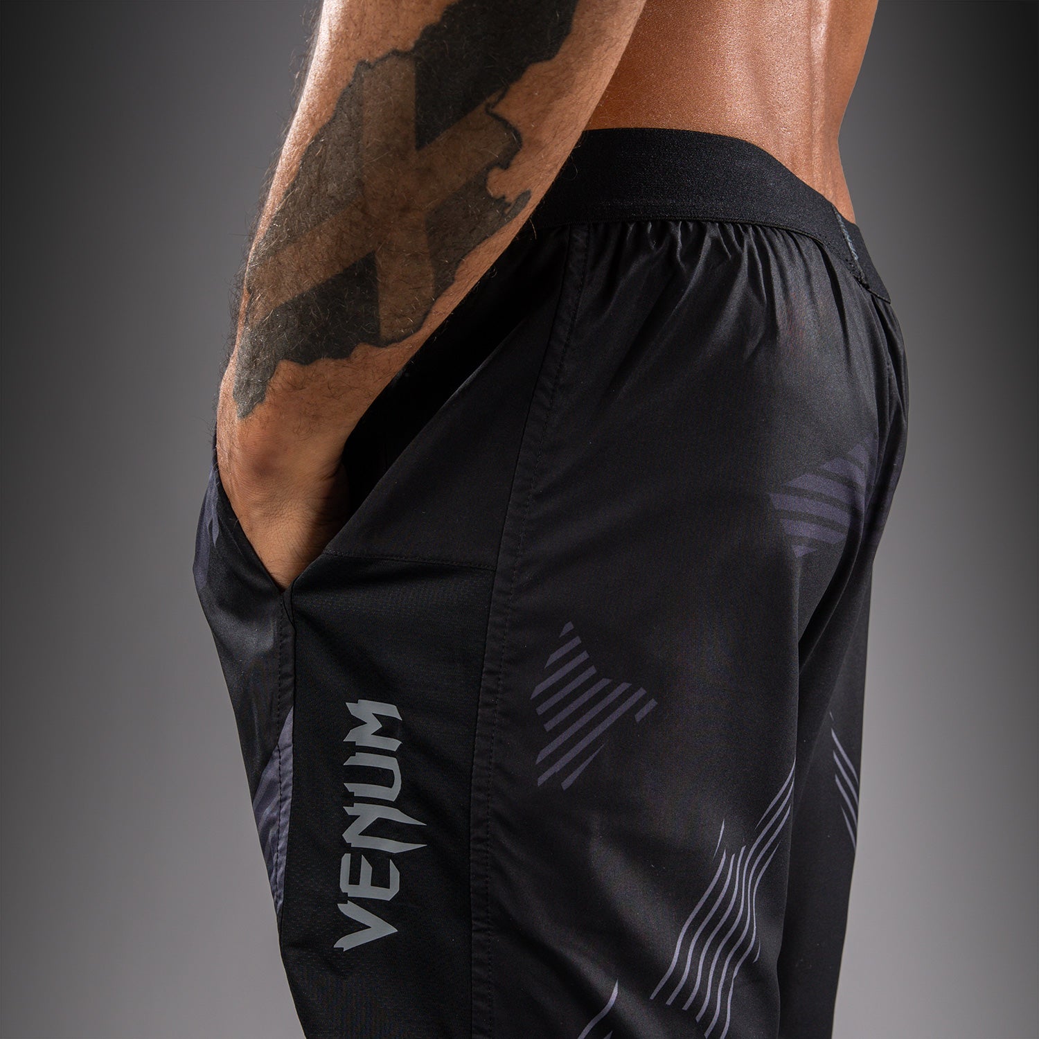 venum-no-gi-6-0-trainingsshorts-schwarz-grau image 6