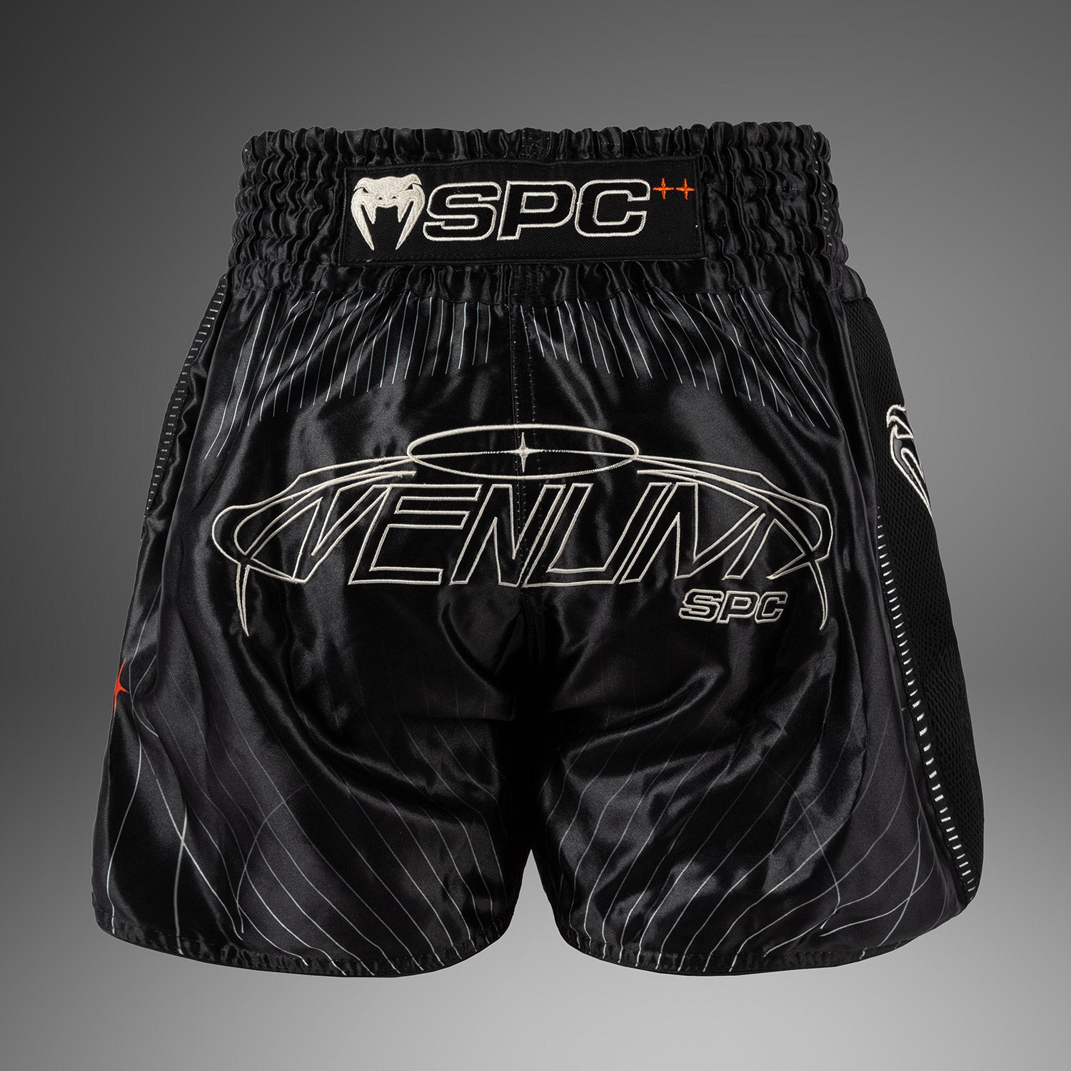 venum-eclipse-muay-thai-shorts-schwarz-ivory image 3