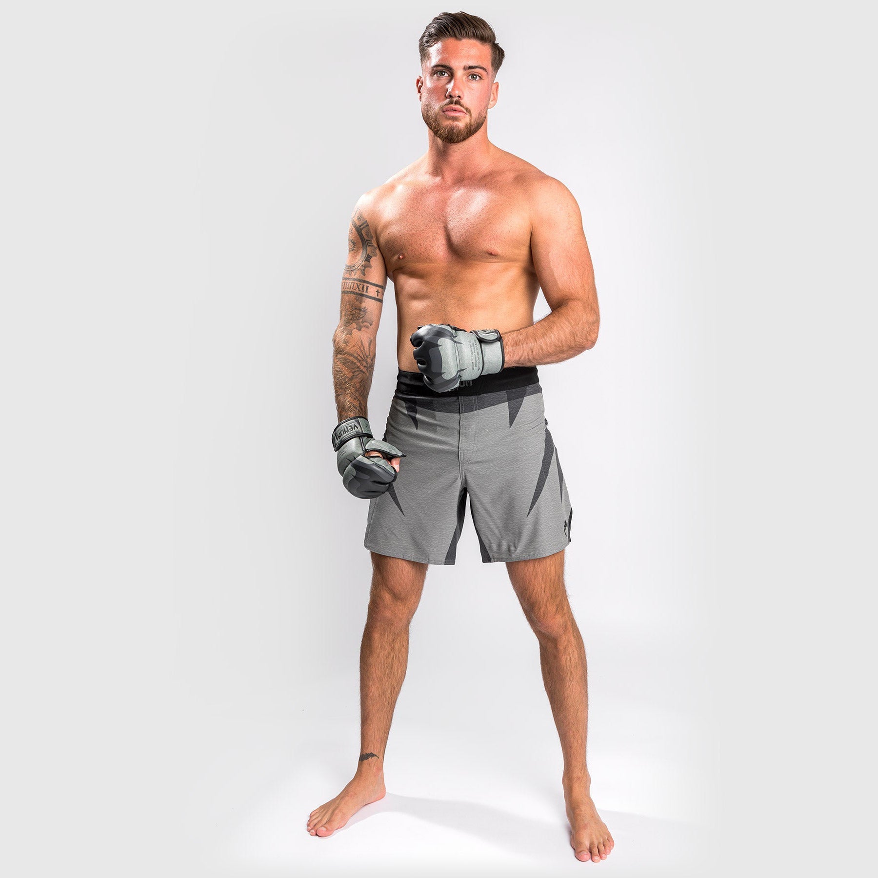 venum-stone-fightshorts-mineralgr-n image 1
