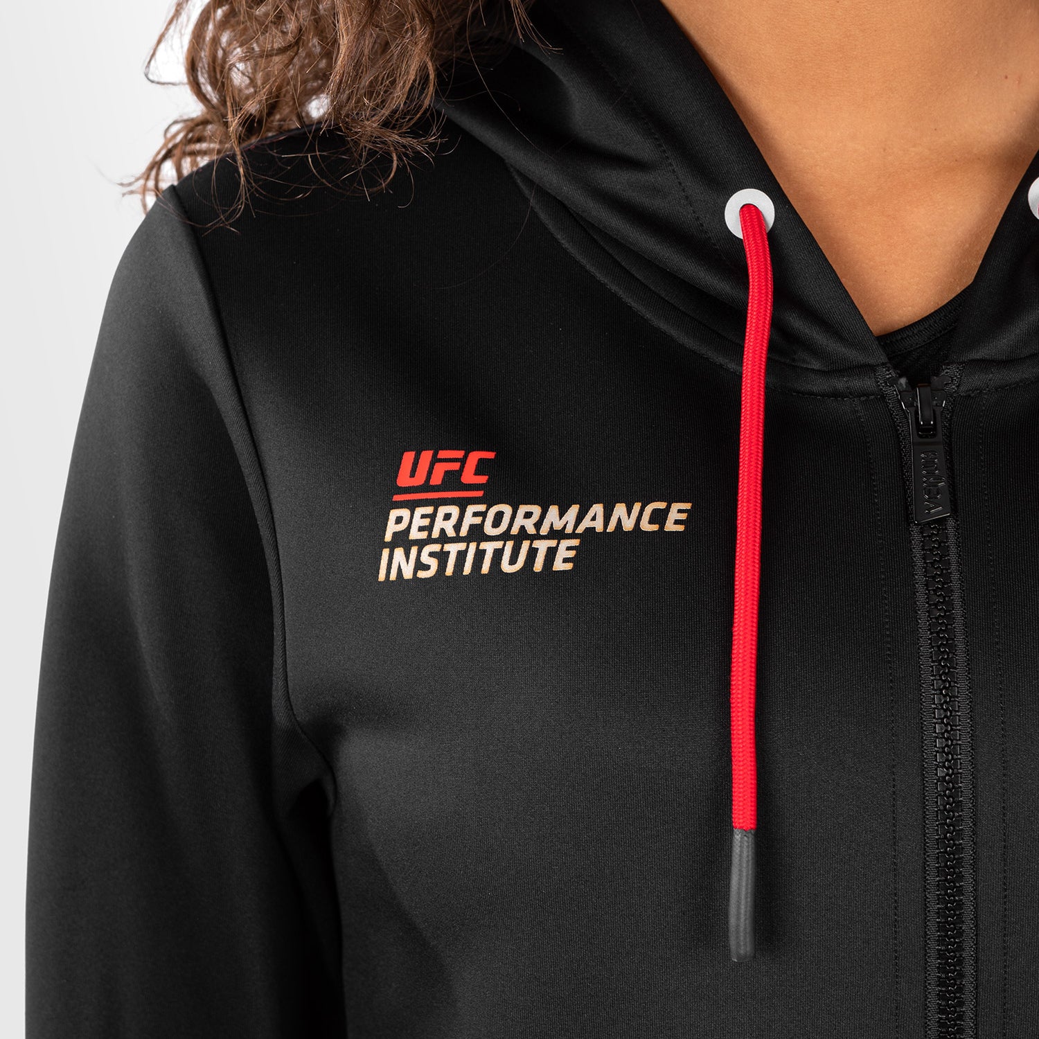 ufc-venum-performance-institute-2-0-zip-hoodie-damen-schwarz-rot image 4