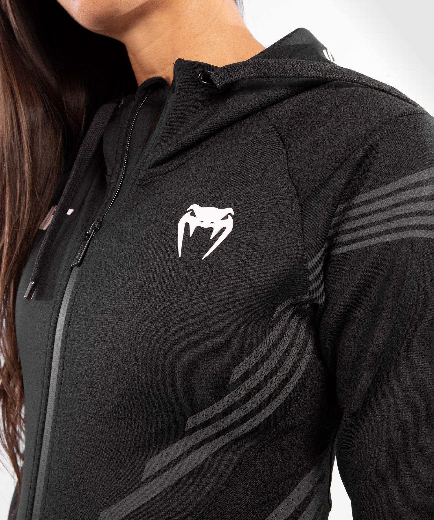 venum-ufc-authentic-fight-night-damen-walkout-hoodie-schwarz image 5