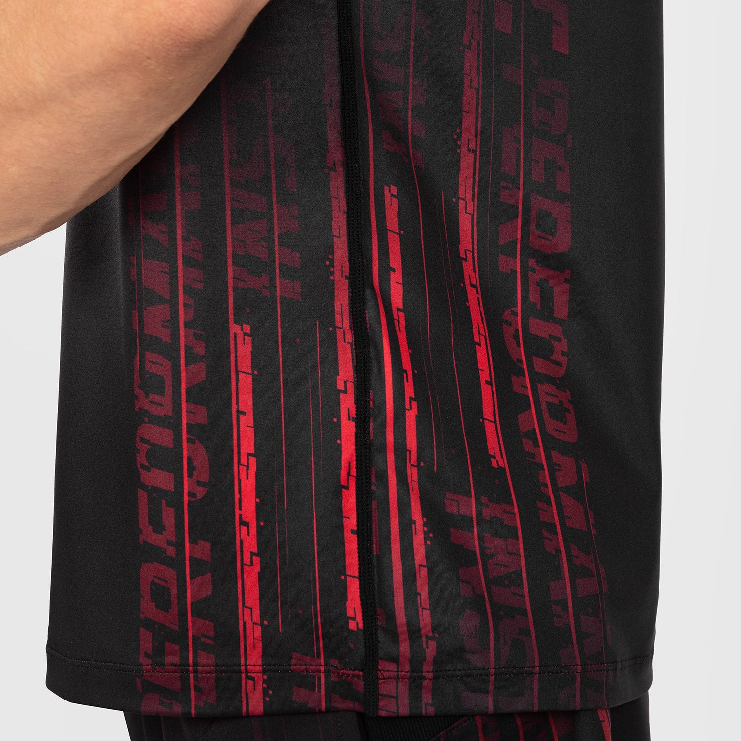 venum-ufc-performance-institute-2-0-herren-dry-tech-shirt-schwarz-rot image 7