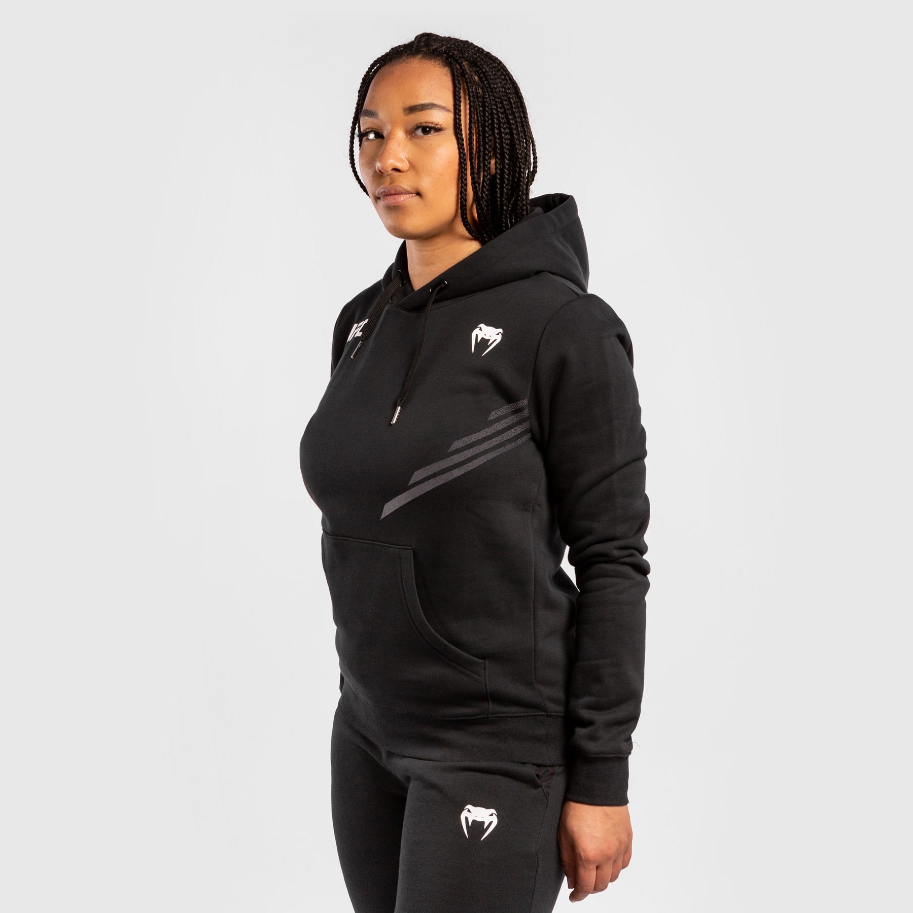 ufc-venum-replica-hoodie-damen-schwarz image 2