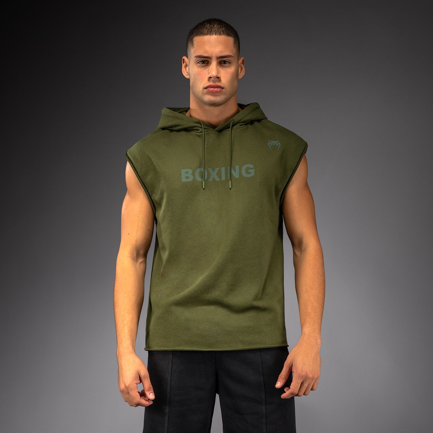 venum-boxing-vt-rmelloser-kapuzenpullover-milit-rgr-n image 1