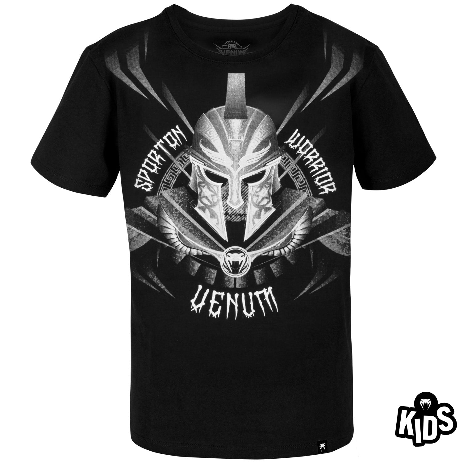 venum-gladiator-kids-t-shirt-schwarz-wei image 1