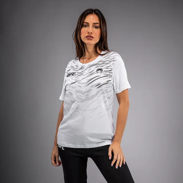 ufc-fusion-by-venum-replica-damen-kurzarm-t-shirt-wei image 1