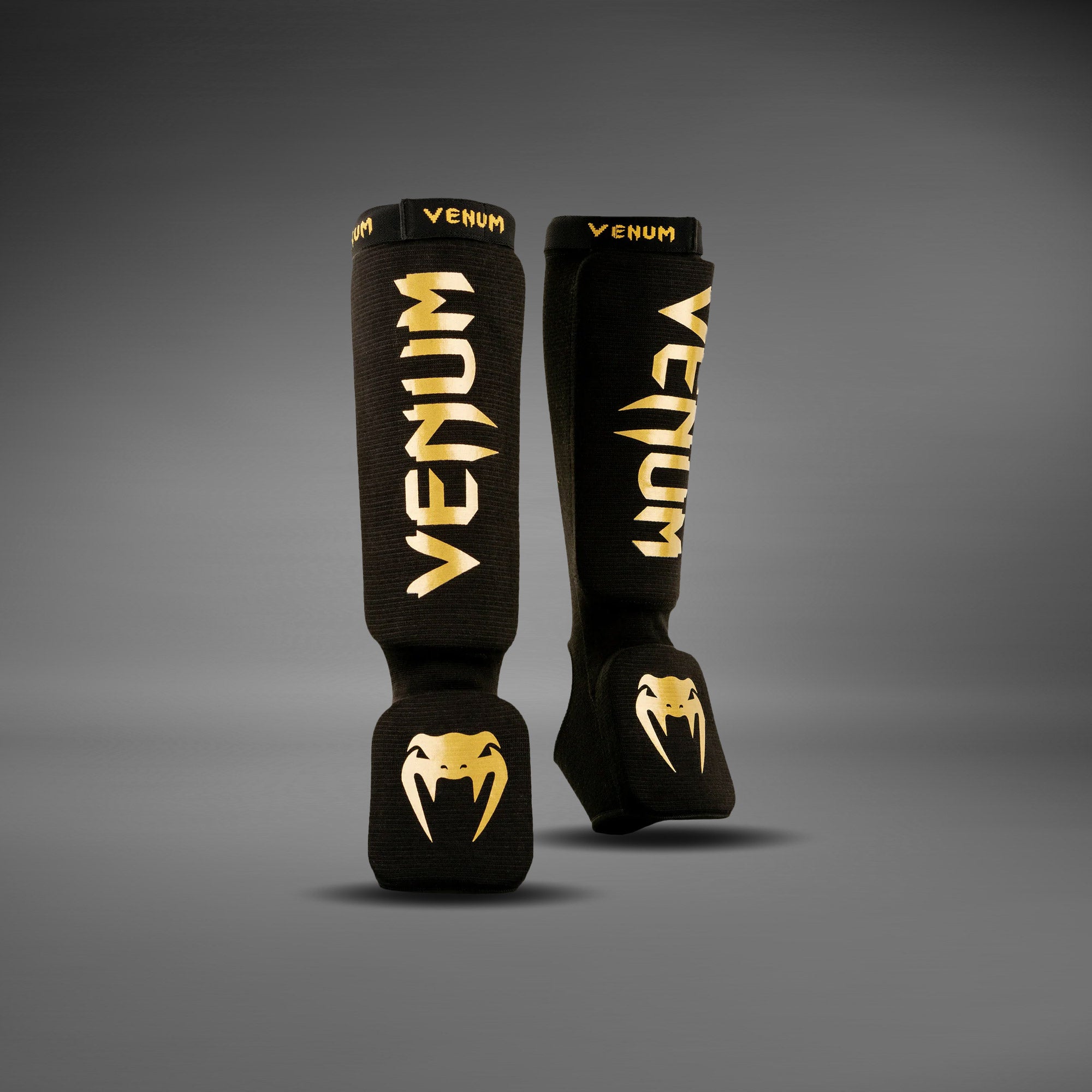 venum-kontact-schienbeinsch-tzer-schwarz-gold image 1