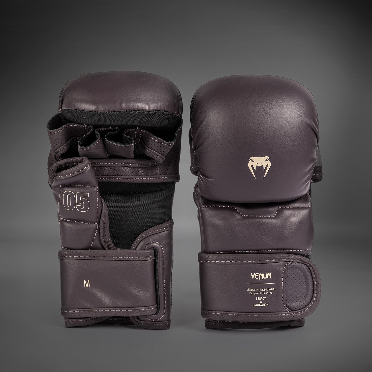 venum-impact-evo-mma-sparringhandschuhe-schokoladenbraun image 2