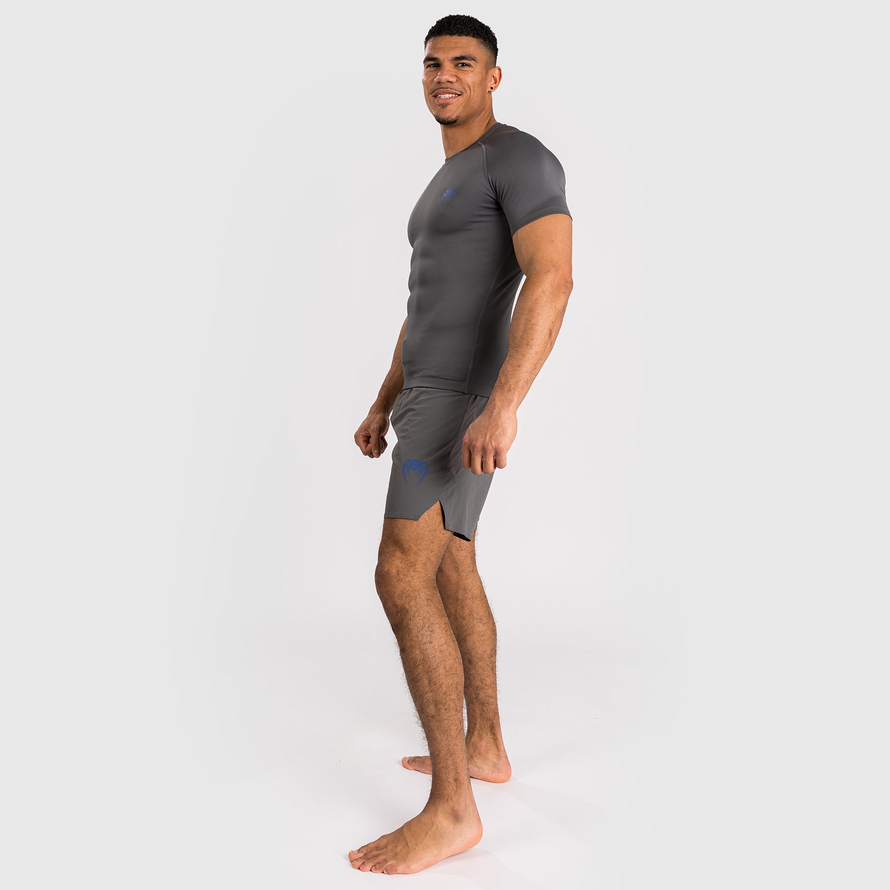 venum-contender-herren-kurzarm-rashguard-grau image 3