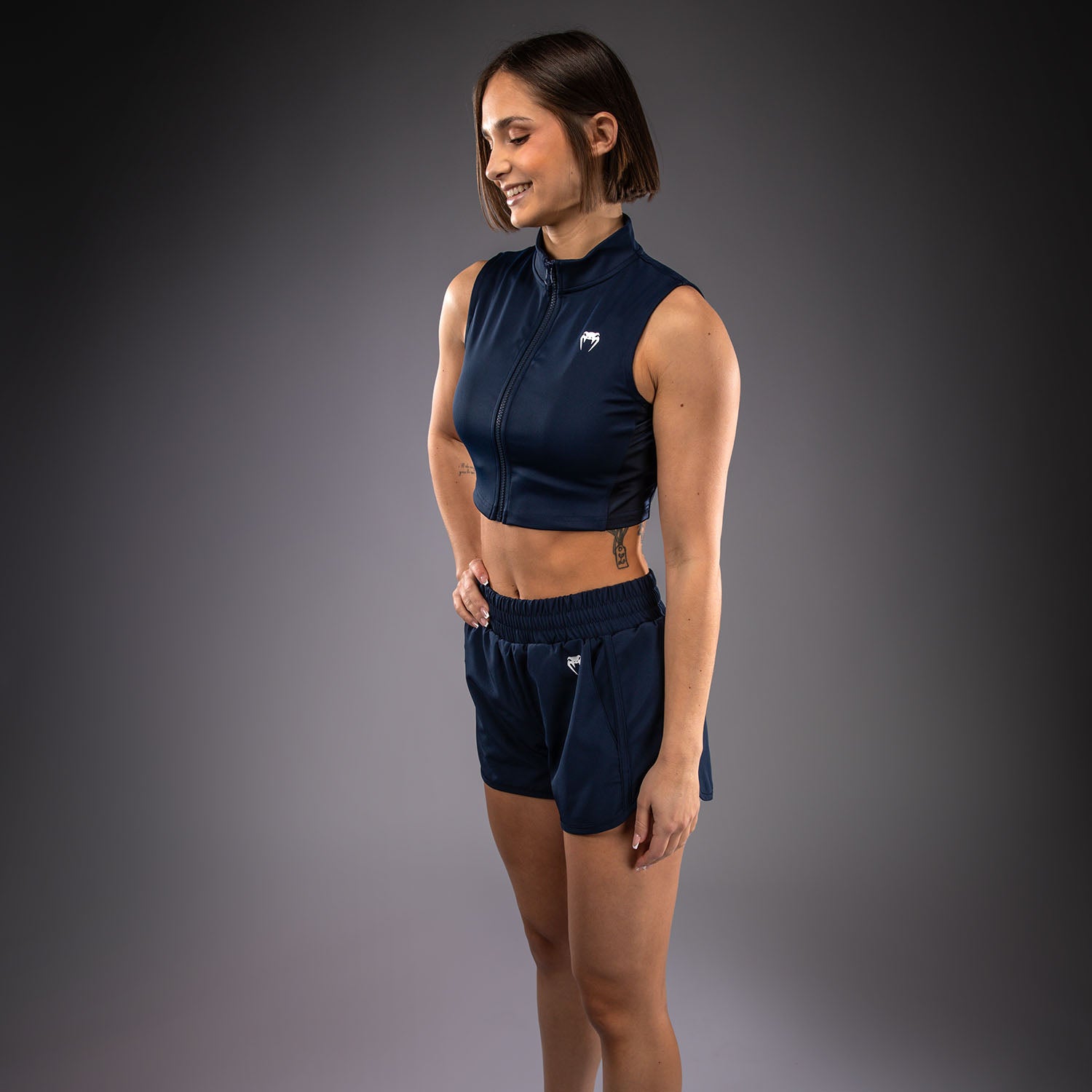 venum-sculpt-shape-crop-top-damen-marineblau image 3