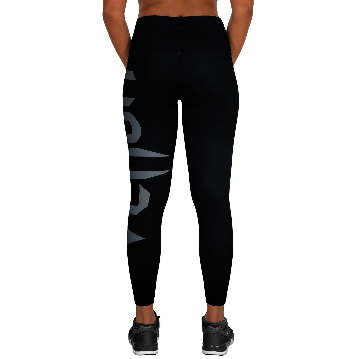 venum-giant-leggings-schwarz-grau image 3