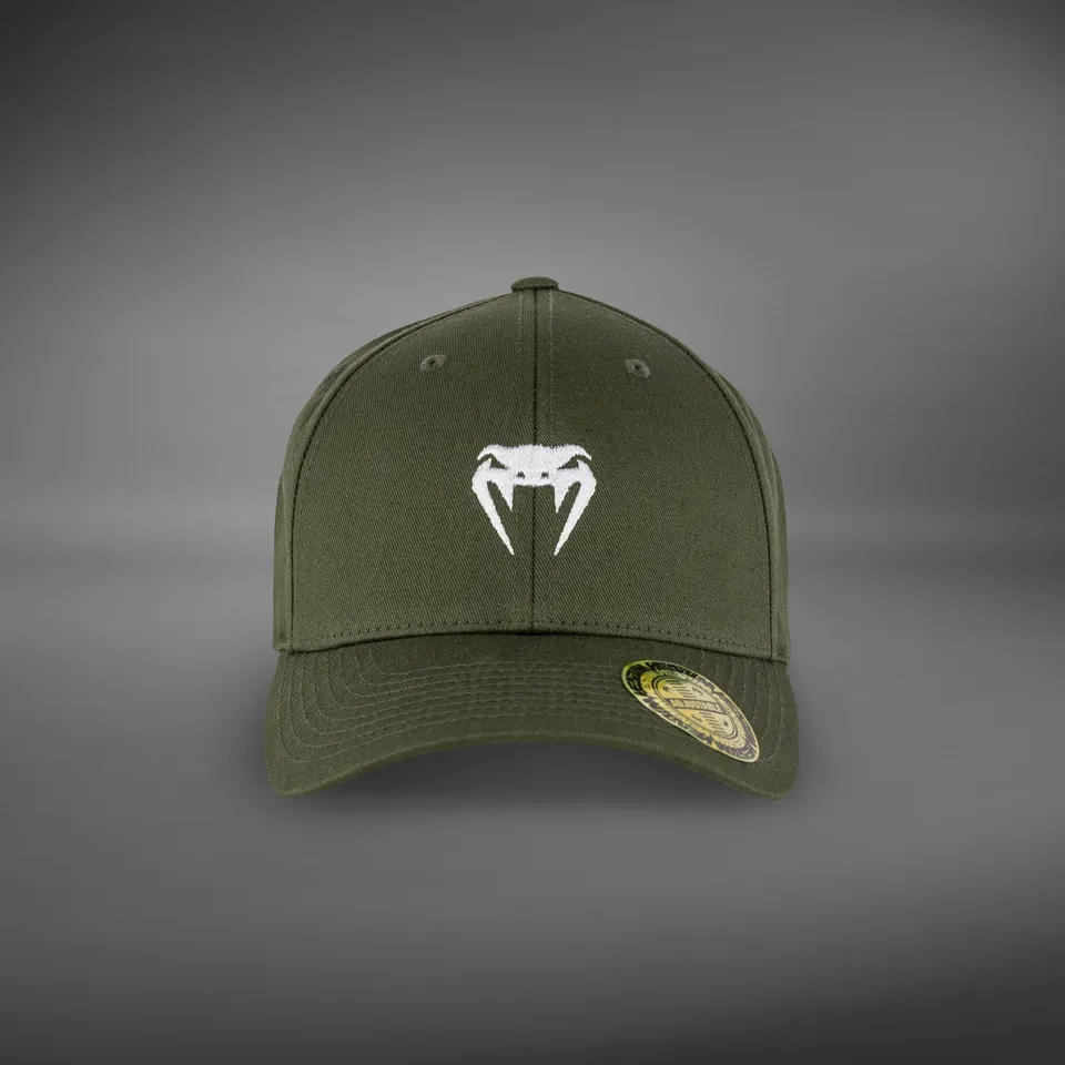 venum-classic-2-0-kappe-jungle-khaki-baseballcap-mit-sticklogo image 1