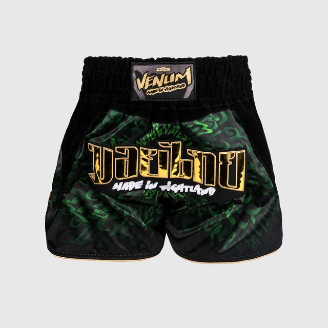 venum-attack-muay-thai-shorts-schwarz-gr-n image 1