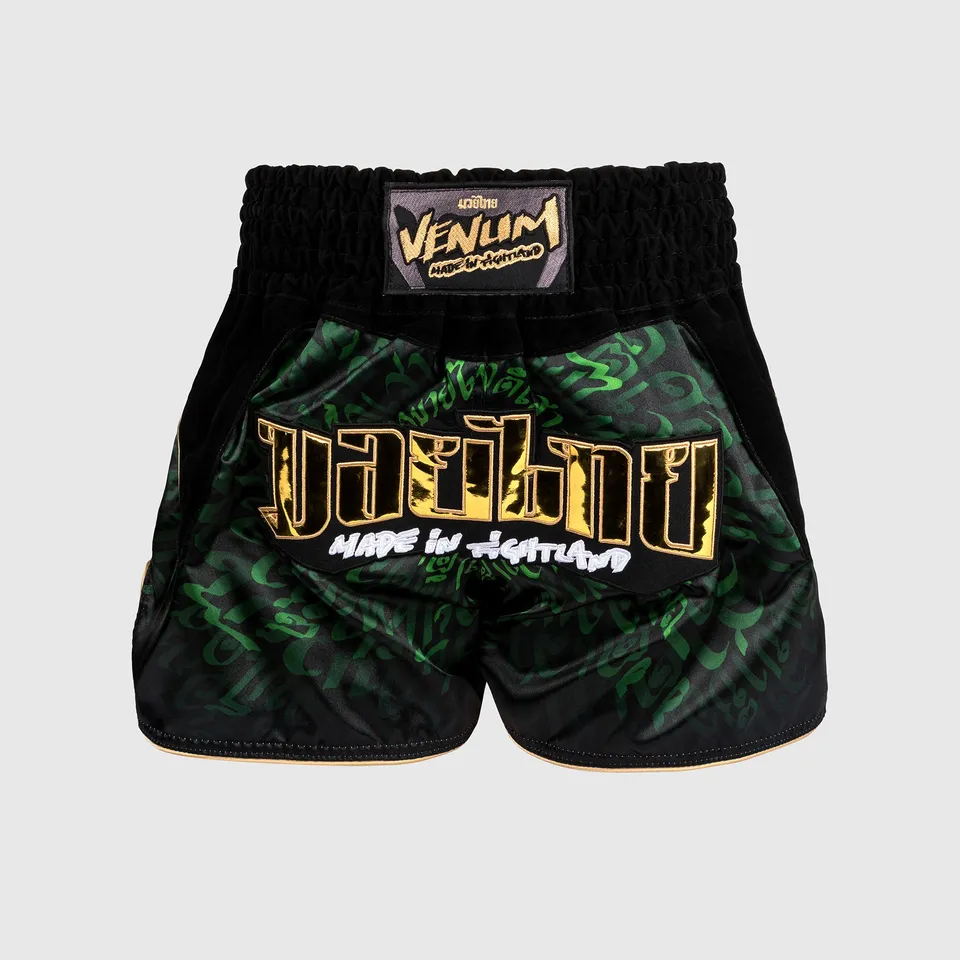 venum-attack-muay-thai-shorts-schwarz-gr-n image 1