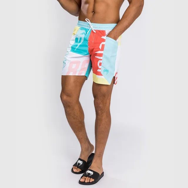 venum-summer-88-boardshorts-clearwater-blue-flame-red image 1