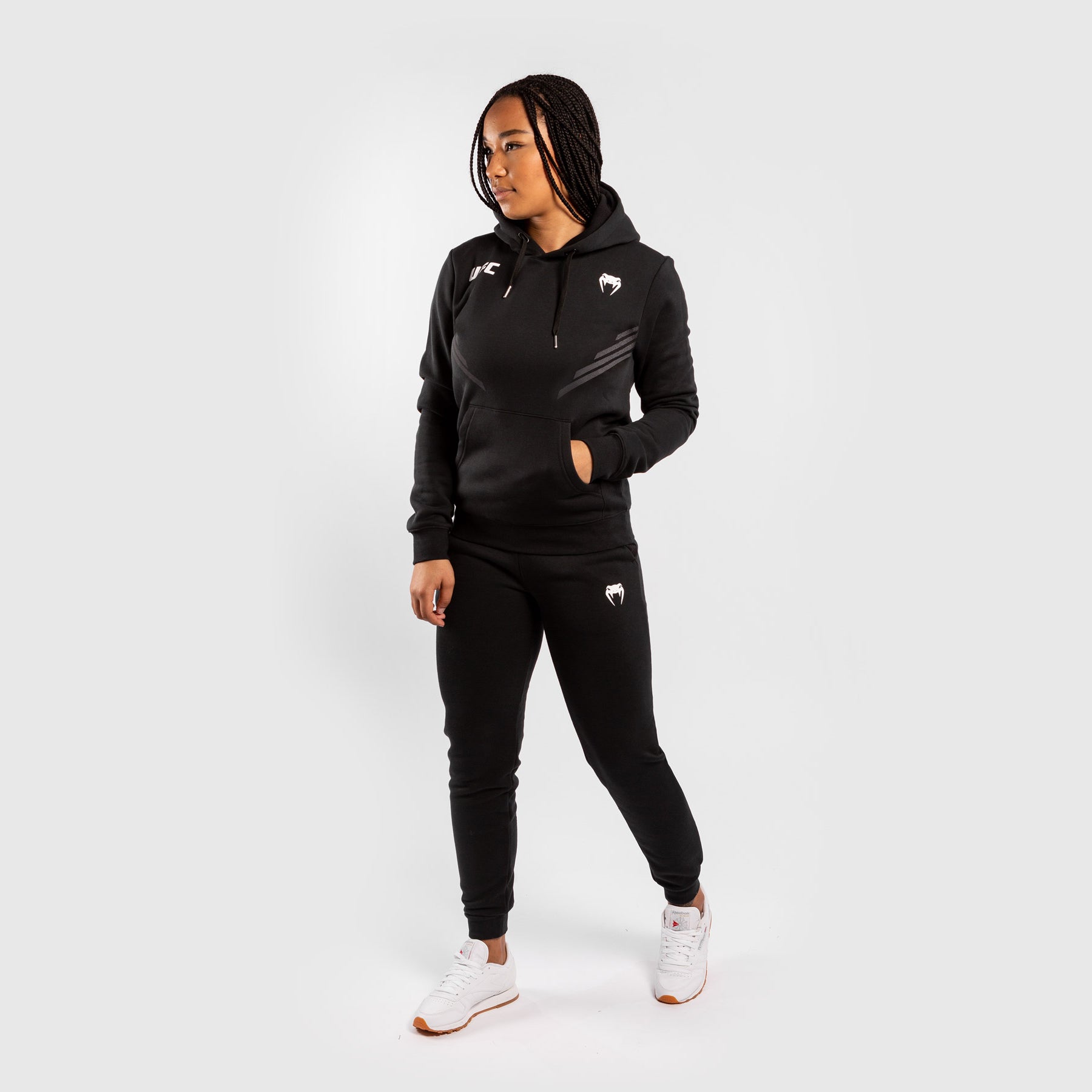 ufc-venum-replica-hoodie-damen-schwarz image 8