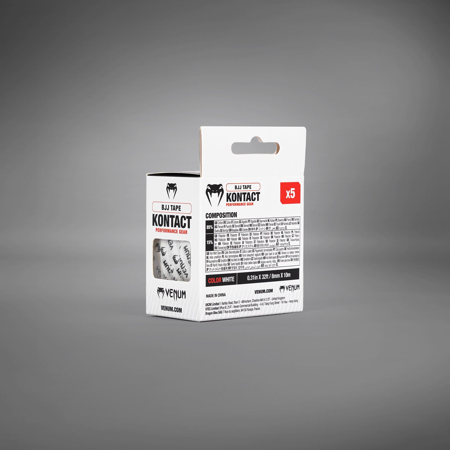venum-kontact-bjj-finger-tape-wei-schwarz image 5