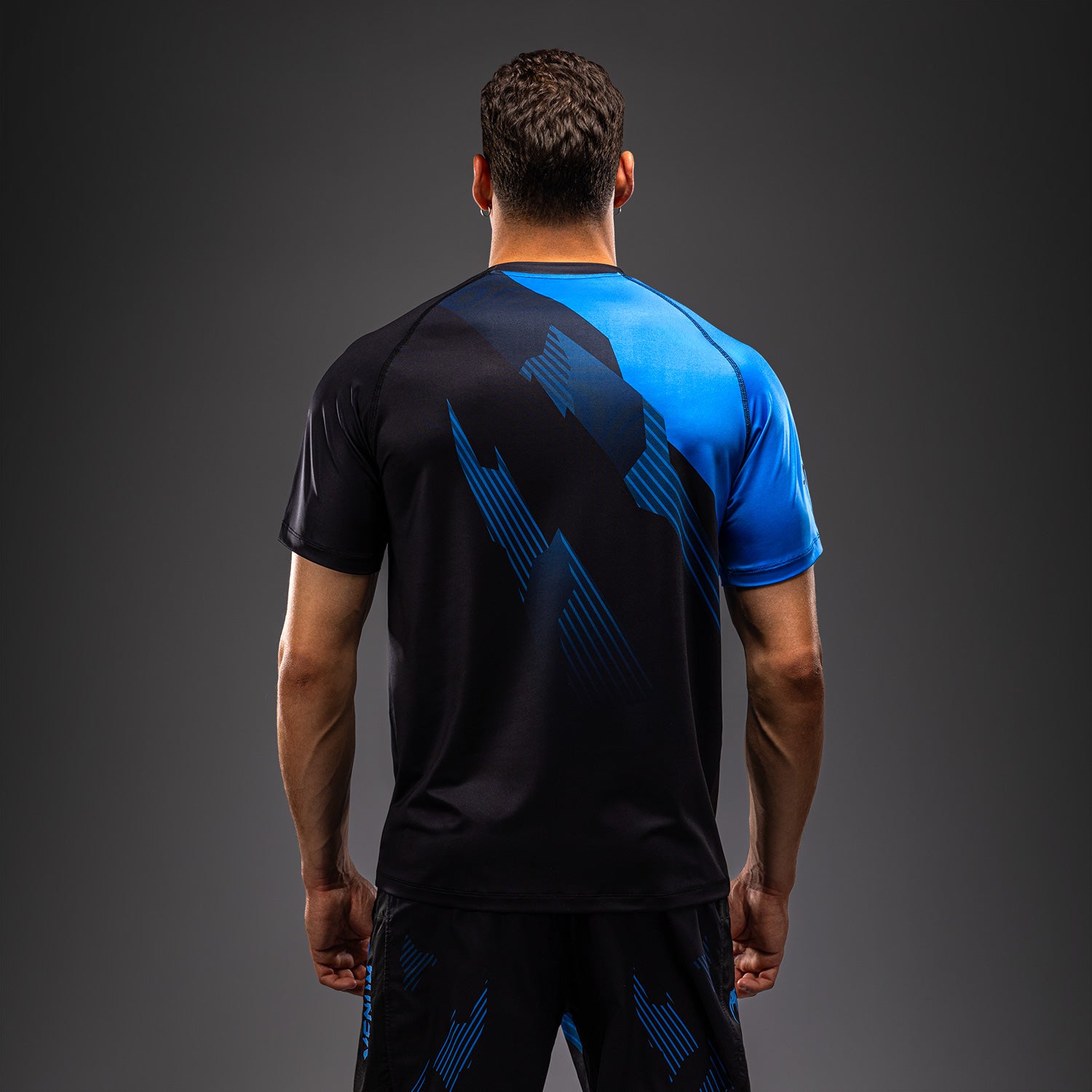 venum-no-gi-6-0-dry-tech-t-shirt-herren-schwarz-blau image 2
