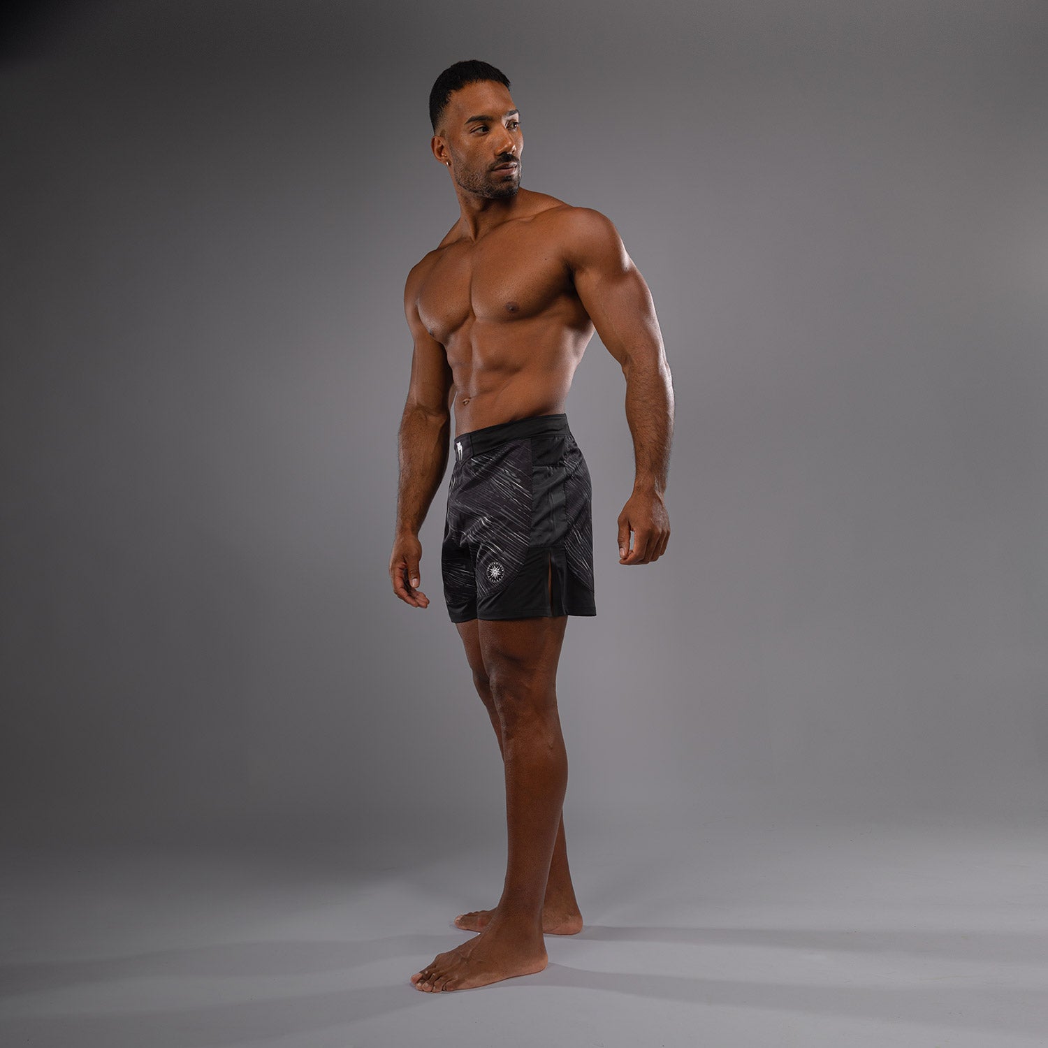 venum-rapid-light-kampfhose-schwarz-sturm-grau-herren image 4