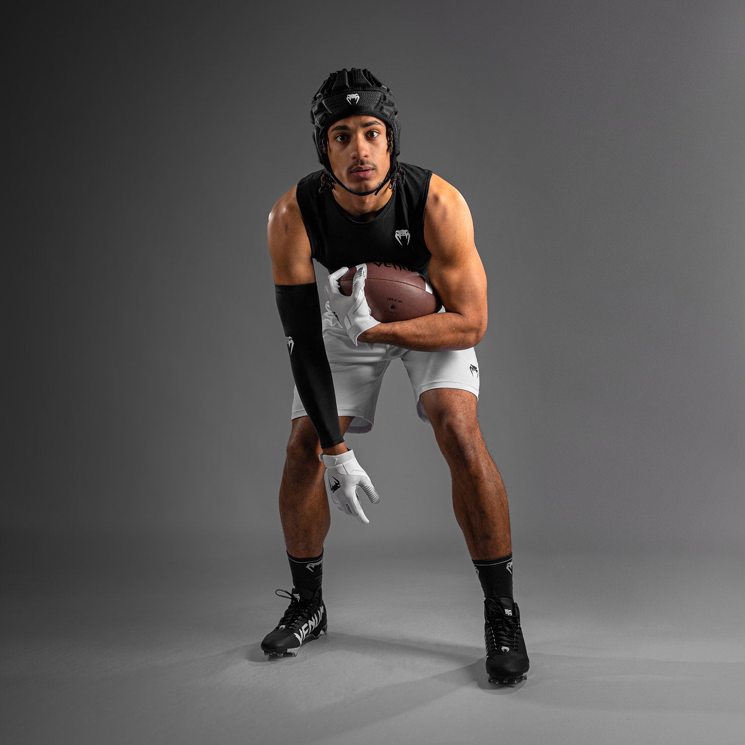 venum-elite-fu-ball-kompressionsshirt-rmellos-schwarz-herren-second-skin image 6