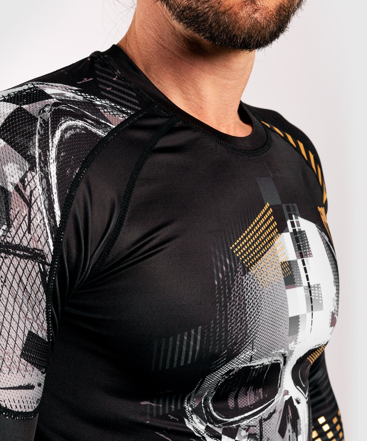 venum-skull-rashguard-langarm-schwarz image 8