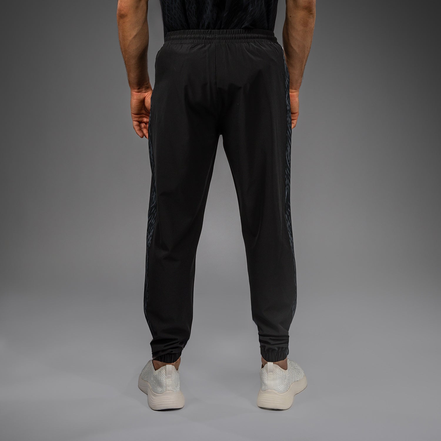 venum-x-chimaev-jogginghose-wild-borz-schwarz-grau image 3