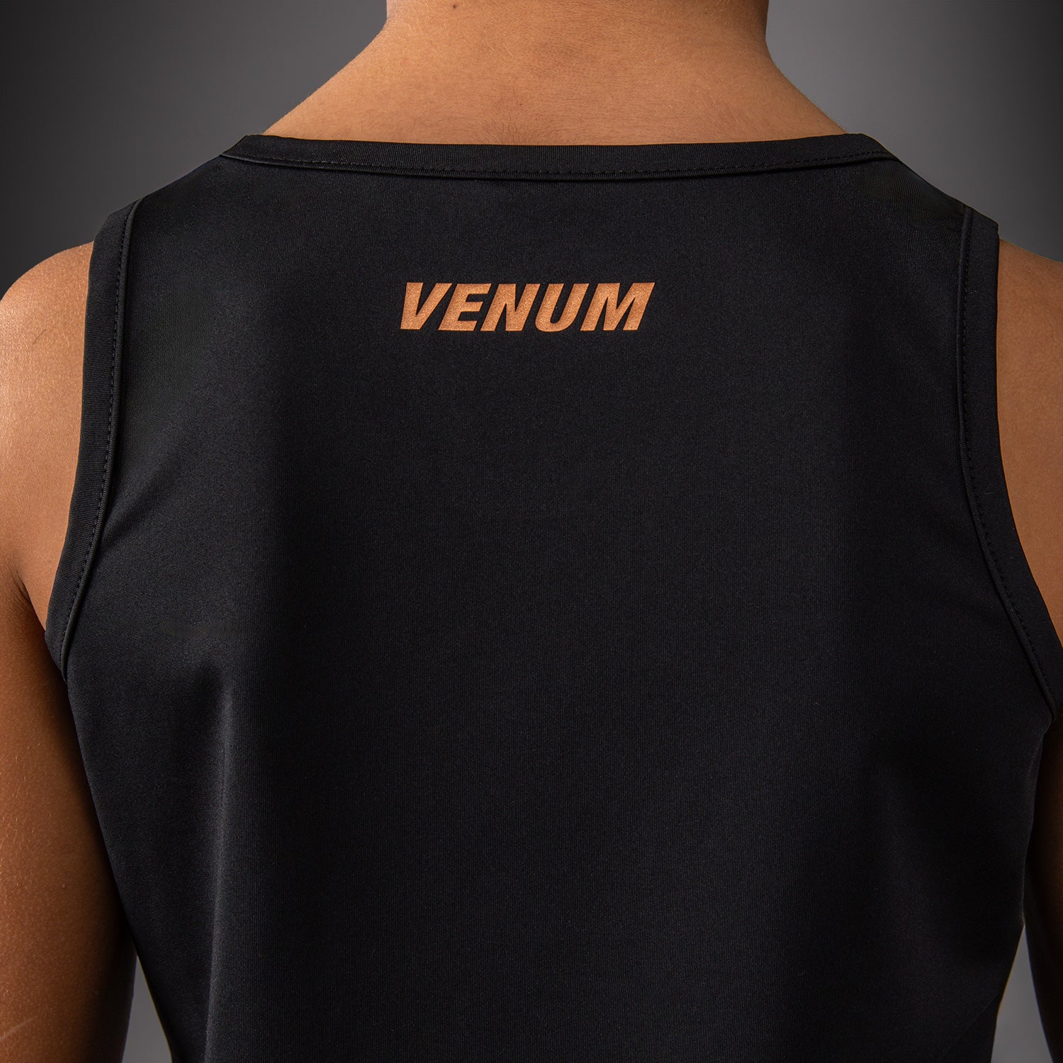 venum-contender-tanktop-f-r-kinder-schwarz-gold image 5