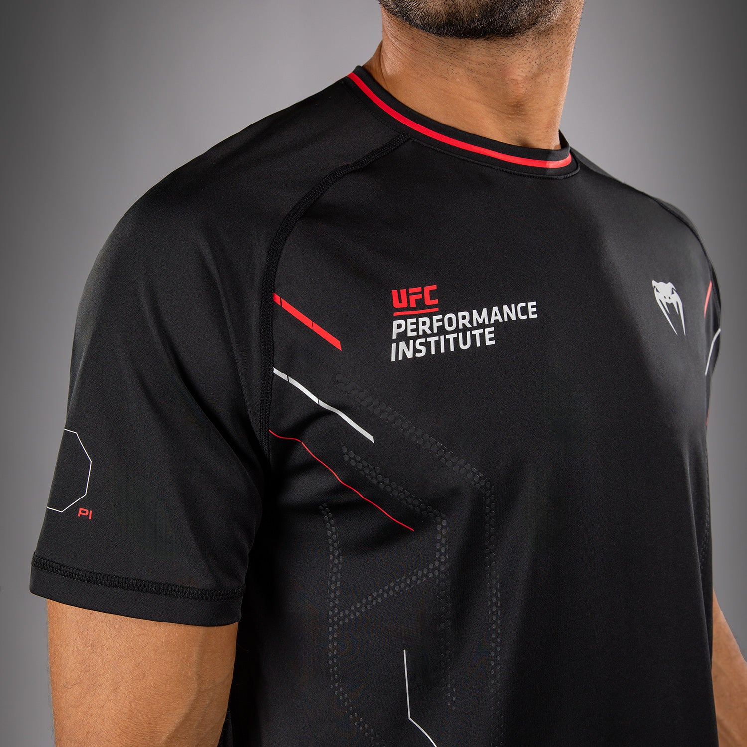 venum-ufc-pi-3-0-dry-tech-t-shirt-schwarz image 4
